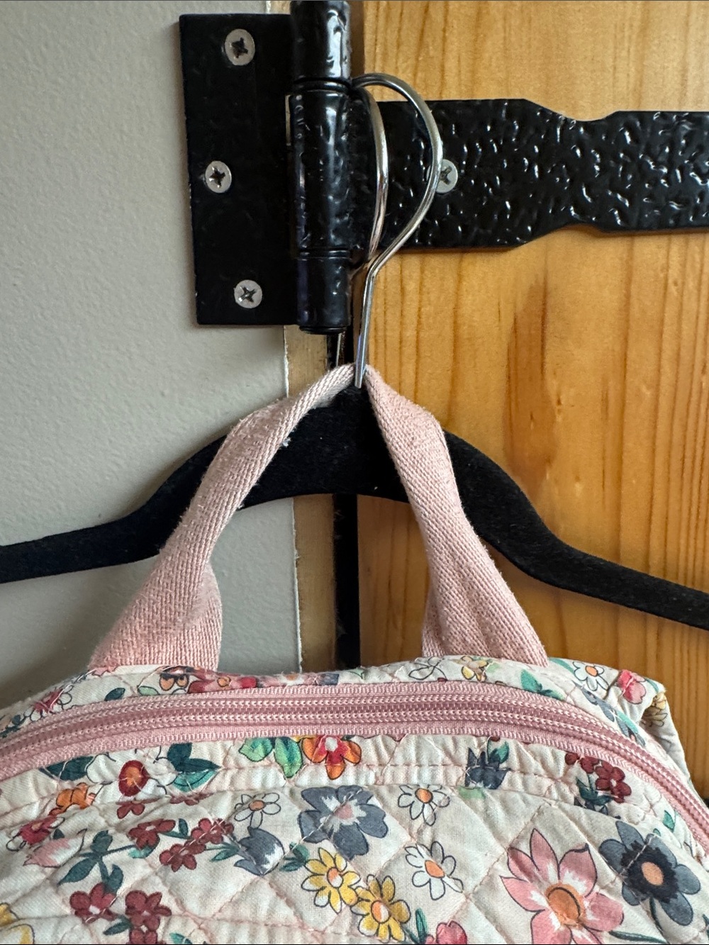Vera Bradley Quilted Floral Backpack in Pink Multicolor - Picture 7 of 12